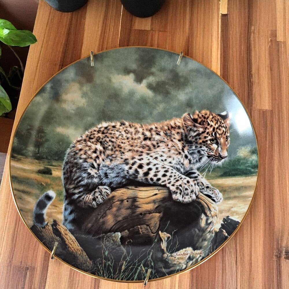 Hamilton Coll.® Small Wonders of the Wild Plate by Charles Frace® QUIET MORNING